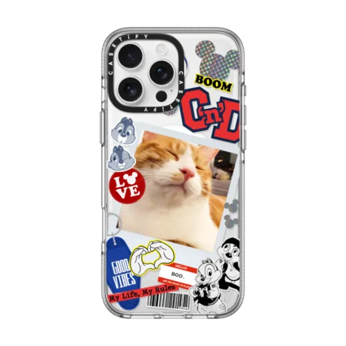iPhone 16 Pro Max - Mickey & Friends Meet Memory Custom Case - Chip 'n' Dale