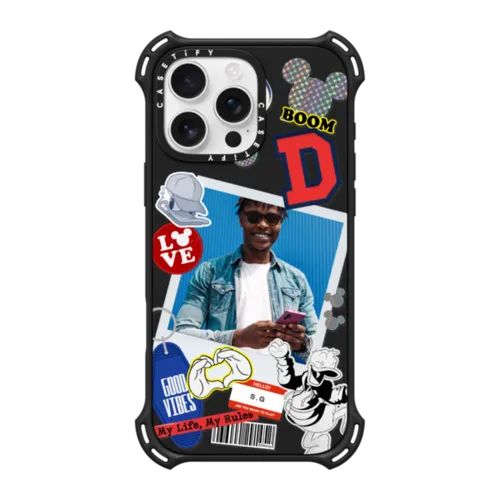 iPhone 16 Pro Max - Mickey & Friends Meet Memory Custom Case - Donald Duck