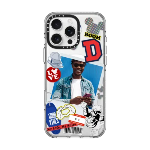 iPhone 16 Pro Max - Mickey & Friends Meet Memory Custom Case - Donald Duck