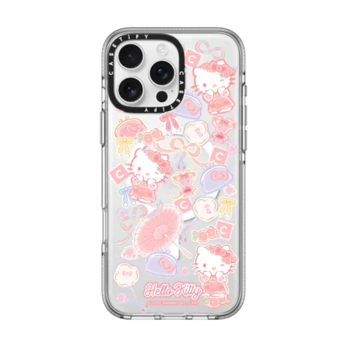 iPhone 16 Pro Max - Hello Kitty Sticker Mania Case