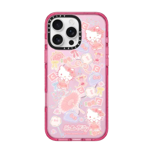 iPhone 16 Pro Max - Hello Kitty Sticker Mania Case