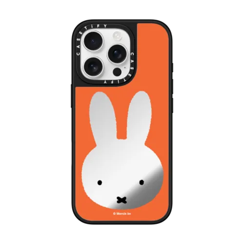 iPhone 16 Pro - Miffy Bruna Red Mirror Frame Case