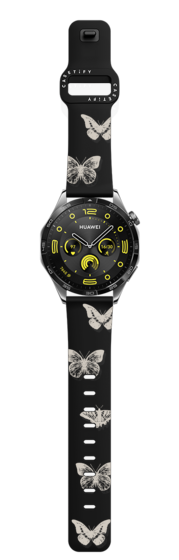 Huawei Watch GT4 (46mm) - Butterfly Lithograph