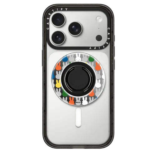 Snappy Ring Holder - Miffy Classic Pattern Snappy Ring Holder