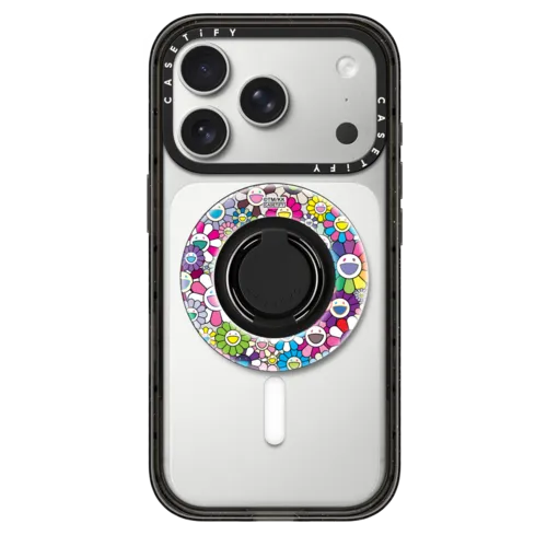 Snappy Ring Holder - FLOWERS BLOOM (RAINBOW) SNAPPY RING HOLDER