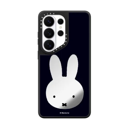Galaxy S26 Ultra - Miffy Black Mirror Frame Case