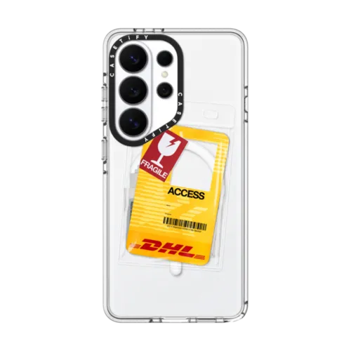 Galaxy S26 Ultra - DHL Custom Warehouse Access Card Case - Fragile