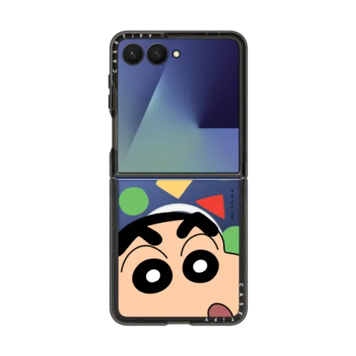 Galaxy Z Flip7 - Crayon Shinchan Face Case
