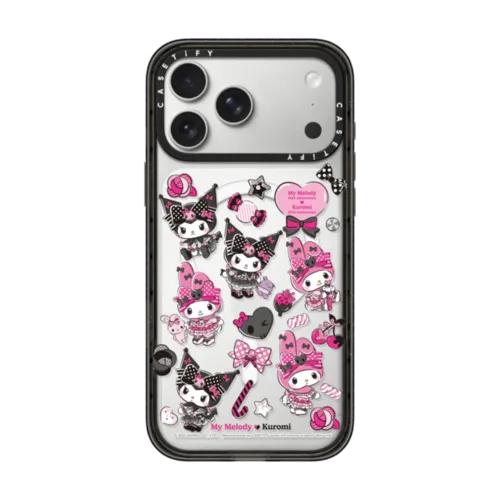 iPhone 17 Pro Max - My Melody & Kuromi Pattern Case