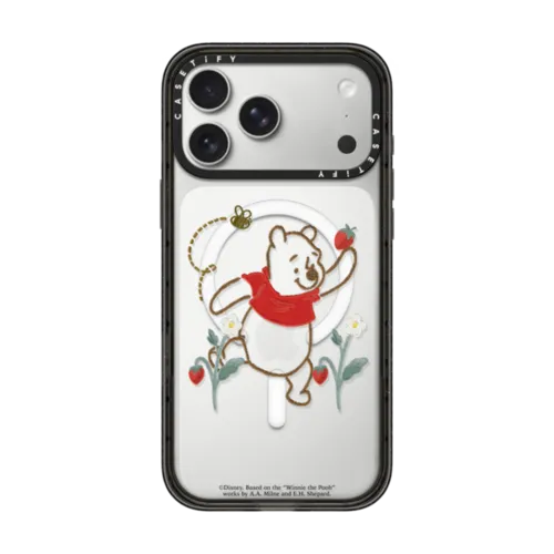 iPhone 17 Pro Max - Winnie The Pooh & Friends Embroidered Phone Case - Winnie The Pooh