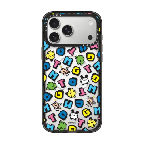 iPhone 17 Pro Max - Tamagotchi Jumbo Pattern Case