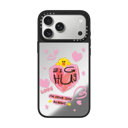iPhone 17 Pro Max - LINE FRIENDS Pink Love Case