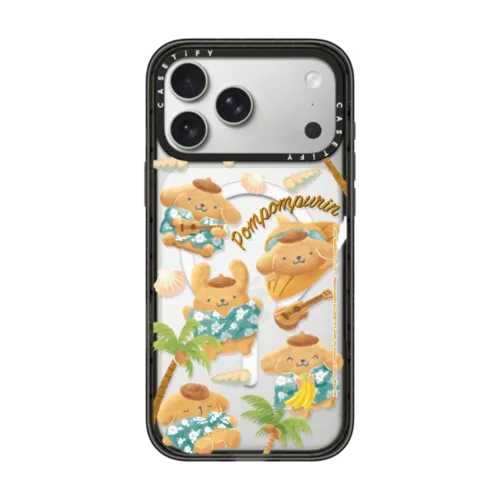 iPhone 17 Pro Max - Sun-Kissed Pompompurin Sticker Phone Case