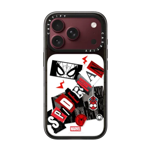 iPhone 18 Pro - Spiderman Custom Sticker Case - Web Strike