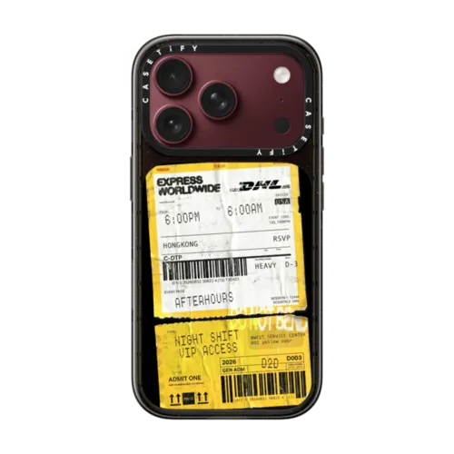 iPhone 18 Pro - DHL Waybill Ticket Case