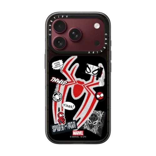 iPhone 18 Pro - Spiderman Custom Sticker Case - Spider Rush