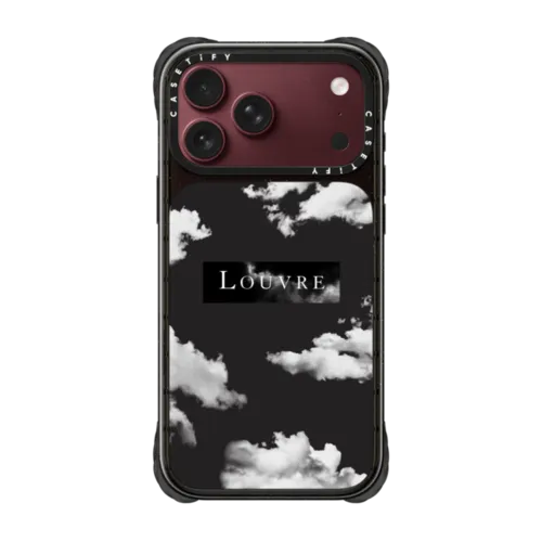 iPhone 18 Pro Max - Louvre Nuage Case - Noir Series Case