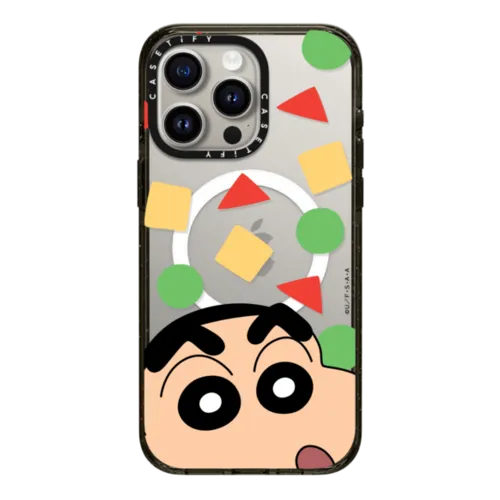 iPhone 15 Pro Max - Crayon Shinchan Face Case