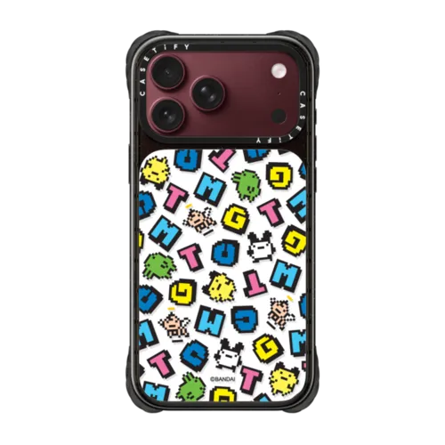 iPhone 18 Pro Max - Tamagotchi Jumbo Pattern Case