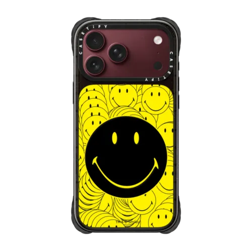 iPhone 18 Pro Max - Smiley Phone Case - Yellow Edition