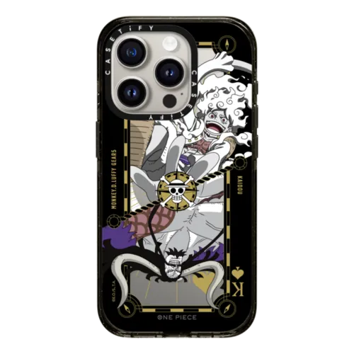 iPhone 15 Pro - Poker Card Gear 5 Luffy & Kaidou Case