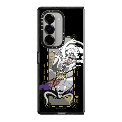 Galaxy Z Fold6 - Poker Card Gear 5 Luffy & Kaidou Case