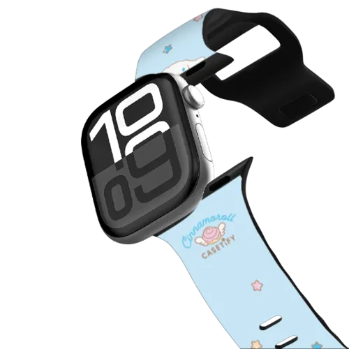 Apple Watch Series 10 (46mm) - Cinnamoroll Lovely Cafe Sticker Watch Band