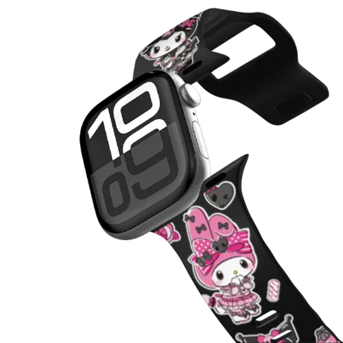 Apple Watch Series 10 (46mm) - My Melody & Kuromi Pattern Watch Band