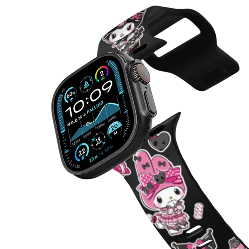 Apple Watch Ultra, Ultra 2 (49mm) - My Melody & Kuromi Pattern Watch Band