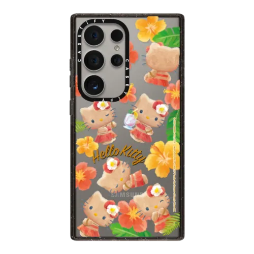 Galaxy S24 Ultra - Sun-Kissed Hello Kitty Sticker Phone Case