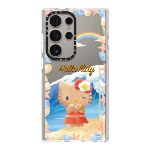 Galaxy S24 Ultra - Sun-Kissed Hello Kitty Beach Phone Case