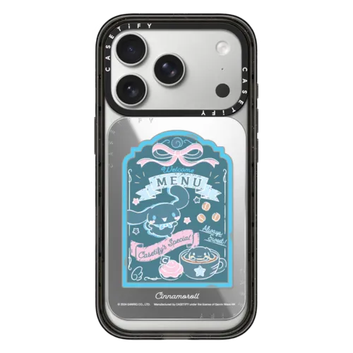 Snappy Cardholder Stand - Cinnamoroll Cafe Menu Snappy Cardholder Stand