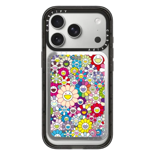 Snappy Cardholder Stand - FLOWERS BLOOM (RAINBOW) SNAPPY CARDHOLDER STAND