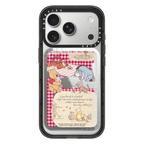 Snappy Cardholder Stand - Winnie The Pooh MagSafe Mirror Picnic Collage Snappy Cardholder Stand