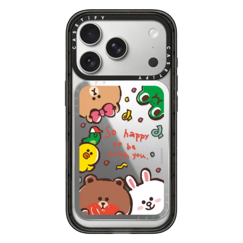 Snappy Cardholder Stand - LINE FRIENDS By Your Side Snappy Cardholder Stand