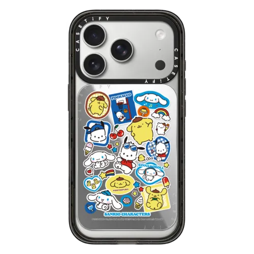 Snappy Cardholder Stand - Sanrio Puppy Pals Sticker Mania Snappy Cardholder Stand