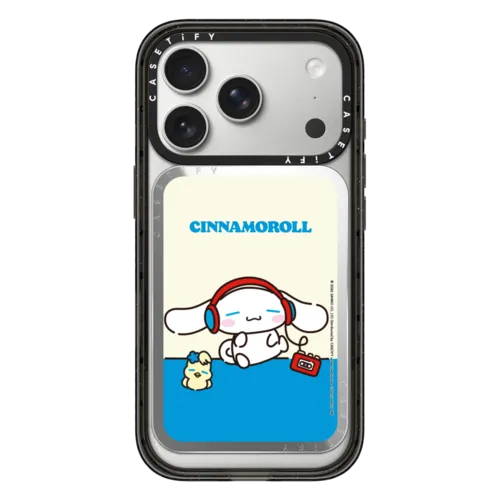 Snappy Cardholder Stand - Sanrio Puppy Pals - Cinnamoroll Chilling Snappy Cardholder Stand