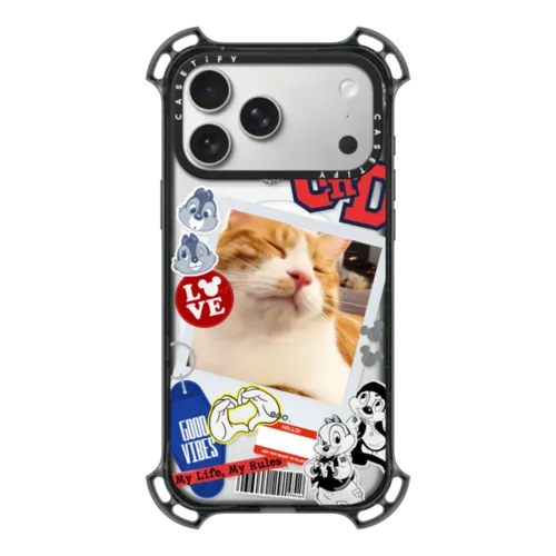 iPhone 17 Pro Max - Mickey & Friends Meet Memory Custom Case - Chip 'n' Dale