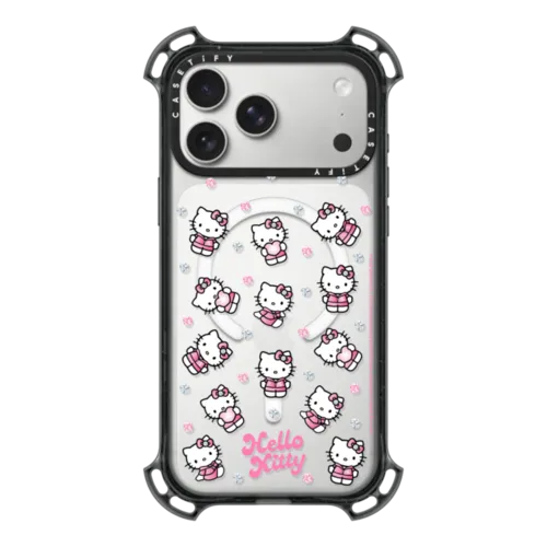 iPhone 17 Pro Max - Hello Kitty Pink Camo Mania Monogram Case