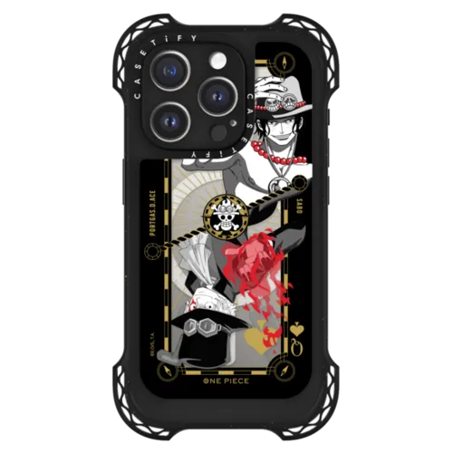 iPhone 15 Pro - Poker Card Ace & Sabo Case 