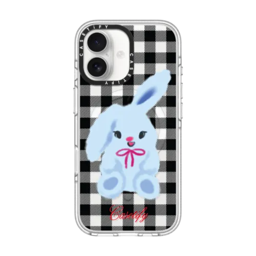 iPhone 17 - Bunny with Plaid