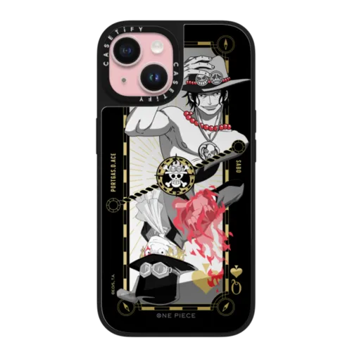 iPhone 15 - Poker Card Ace & Sabo Case 