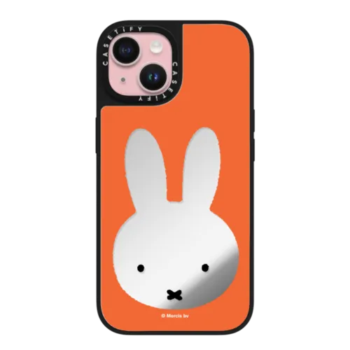 iPhone 15 - Miffy Bruna Red Mirror Frame Case