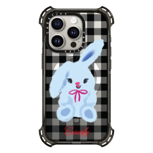 iPhone 15 Pro - Bunny with Plaid