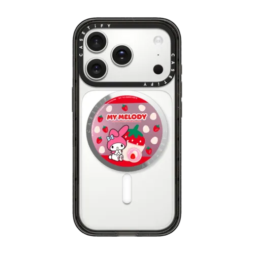 Snappy Grip Stand - My Melody Strawberry Chocolate Snappy Grip Stand