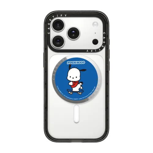 Snappy Grip Stand - Sanrio Puppy Pals - Pochacco on the go Snappy Grip Stand