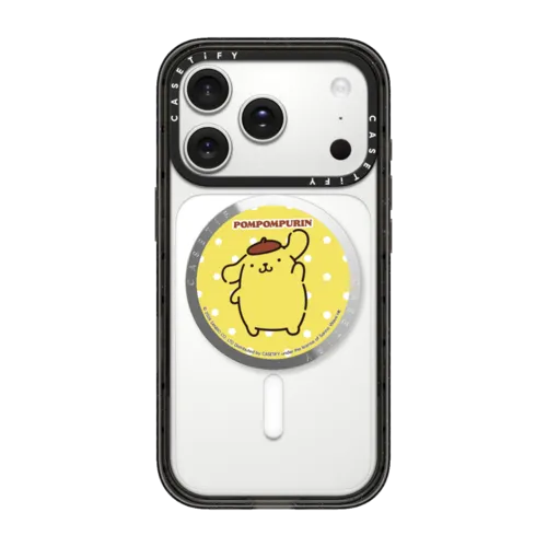 Snappy Grip Stand - Sanrio Puppy Pals - Pompompurin's greeting  Snappy Grip Stand