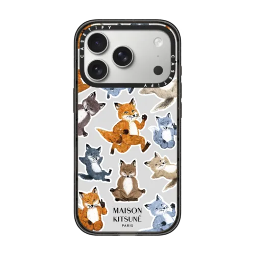 iPhone 17 Pro - Maison Kitsune Fox Medley Case