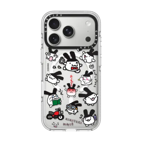 iPhone 17 Pro - Tamagotchi Mimitchi Medley Pattern Case