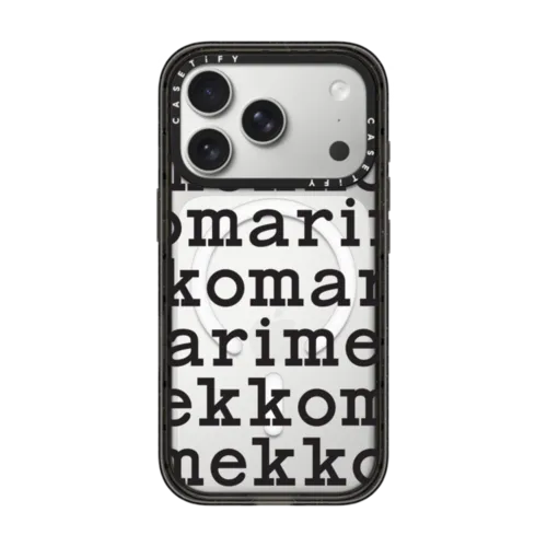 iPhone 17 Pro - Marimekko Logo Pattern Case (White)